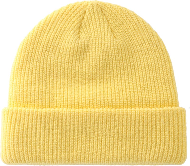 Connectyle Classic Double Layer Knit Beanie Hat Warm Thick Acrylic Winter Hats Daily Cuffed Beanies Watch Hat for Men Women - Image 1